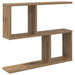 Vegghylle Artisan eik 60 x 12 x 50,5 cm Konstruert tre