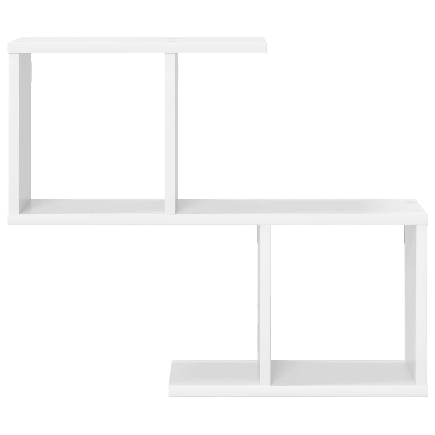 Vegghylle Hvit 60 x 12 x 50,5 cm Konstruert tre