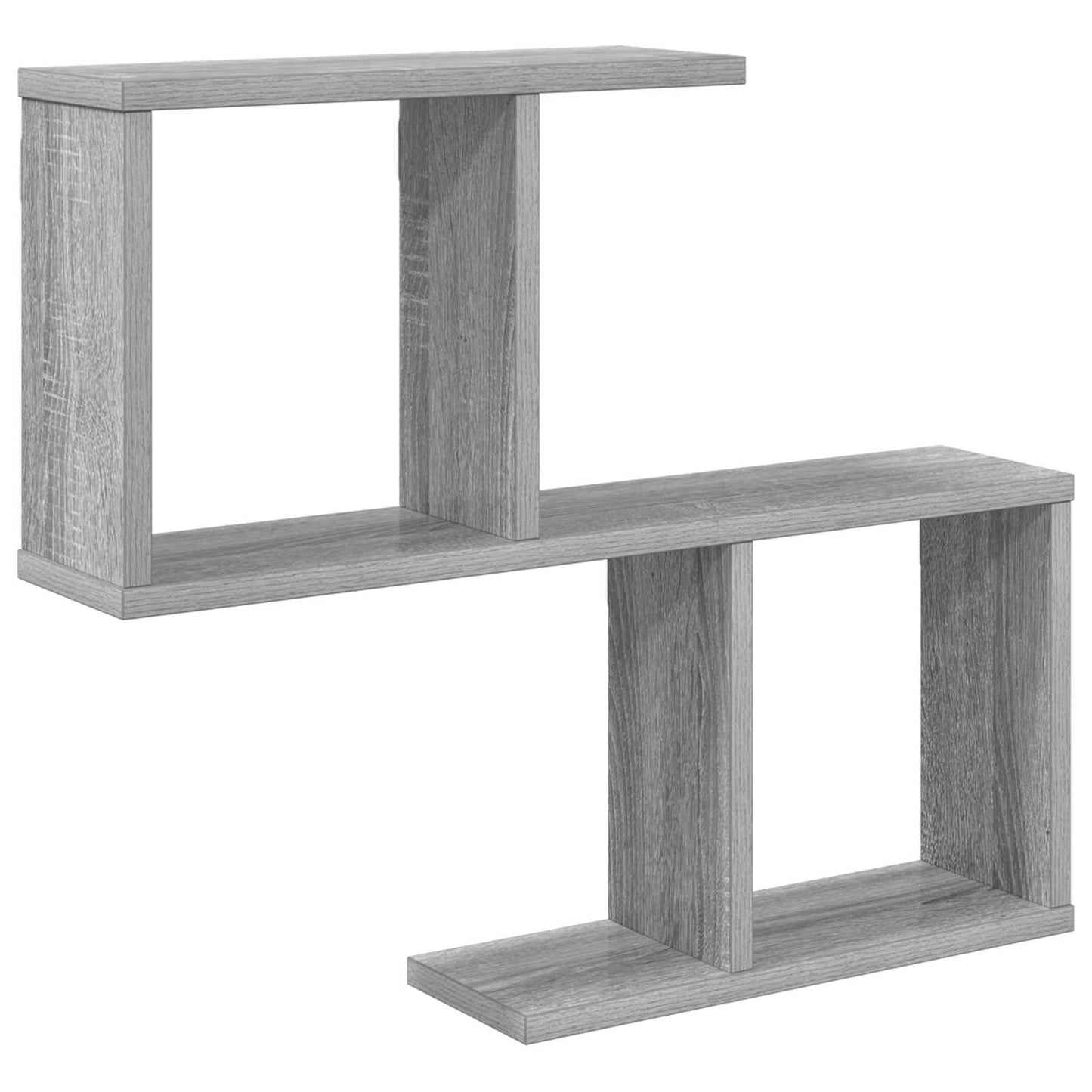 Vegghylle Grå Sonoma 60 x 12 x 50,5 cm Konstruert tre