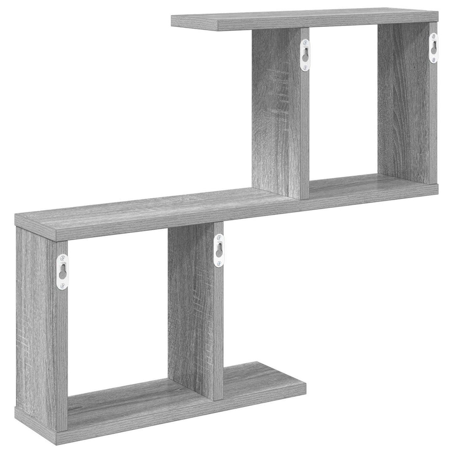 Vegghylle Grå Sonoma 60 x 12 x 50,5 cm Konstruert tre