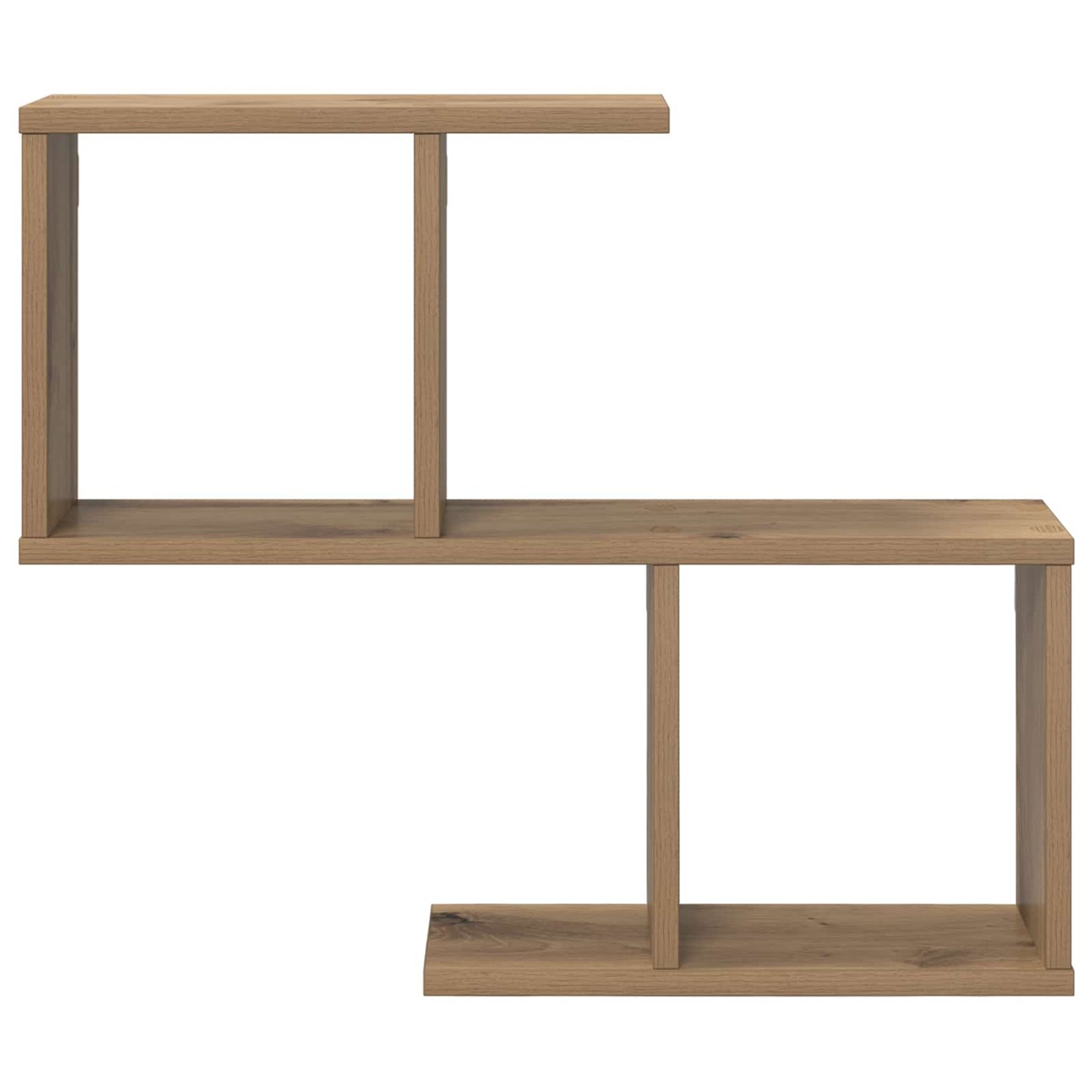 Vegghylle Artisan eik 60 x 12 x 50,5 cm Konstruert tre