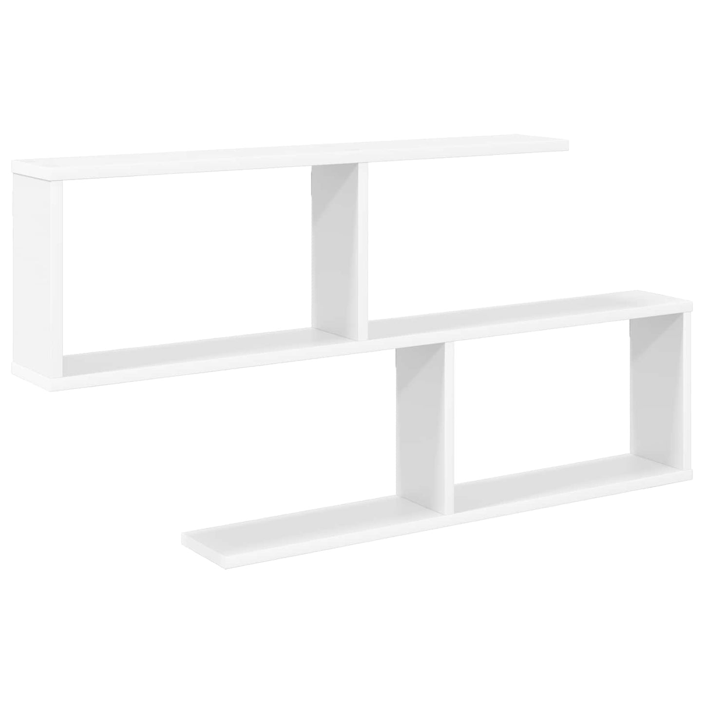 Vegghylle Hvit 100 x 12 x 50,5 cm Konstruert tre