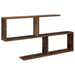 Vegghylle Gammelt tre 100 x 12 x 50,5 cm Konstruert tre