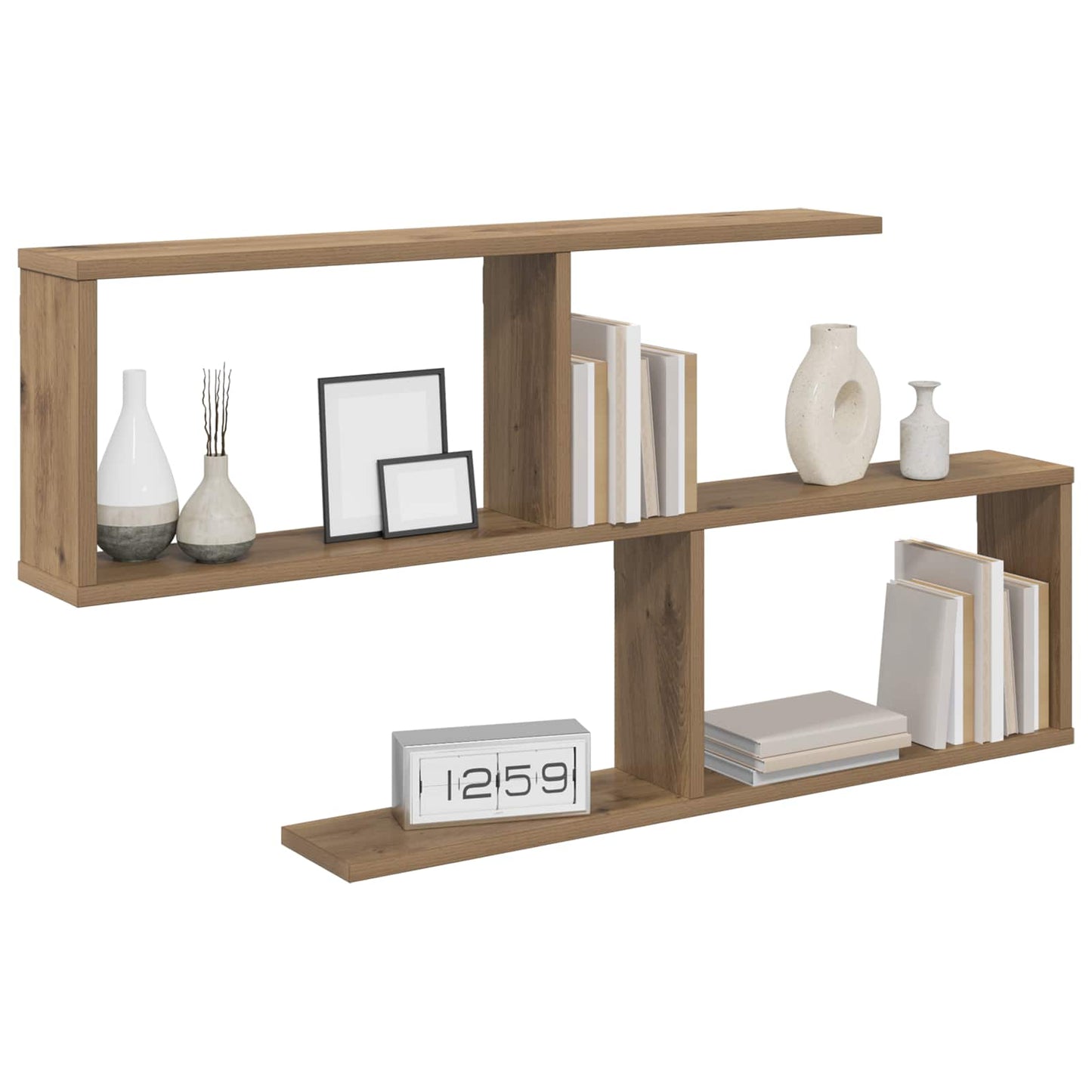 Vegghylle Artisan eik 100 x 12 x 50,5 cm Konstruert tre