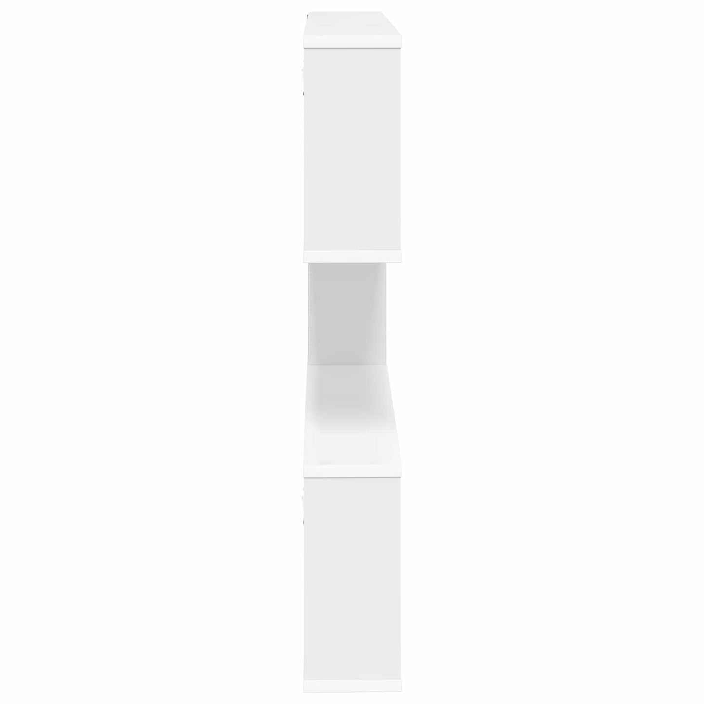 Vegghylle Hvit 80 x 12 x 79,5 cm Konstruert tre