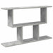 Vegghylle Betonggrå 80 x 15 x 50,5 cm Konstruert tre