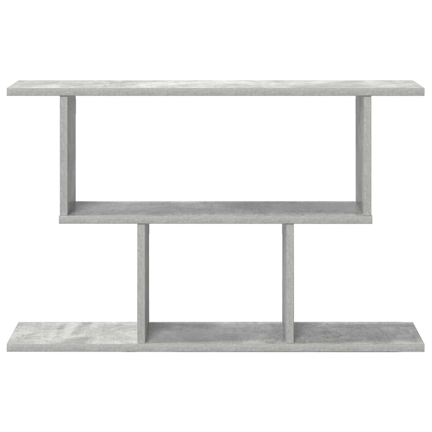 Vegghylle Betonggrå 80 x 15 x 50,5 cm Konstruert tre