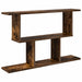Vegghylle Røkt Eik 80 x 15 x 50,5 cm Konstruert tre
