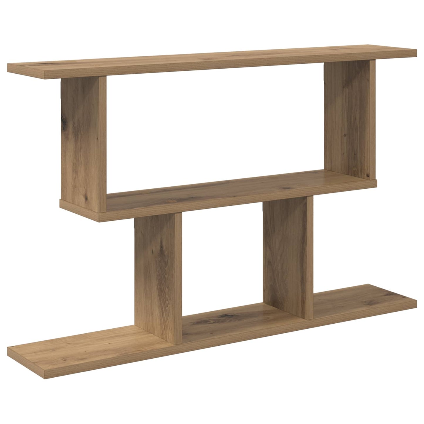Vegghylle Artisan eik 80 x 15 x 50,5 cm Konstruert tre