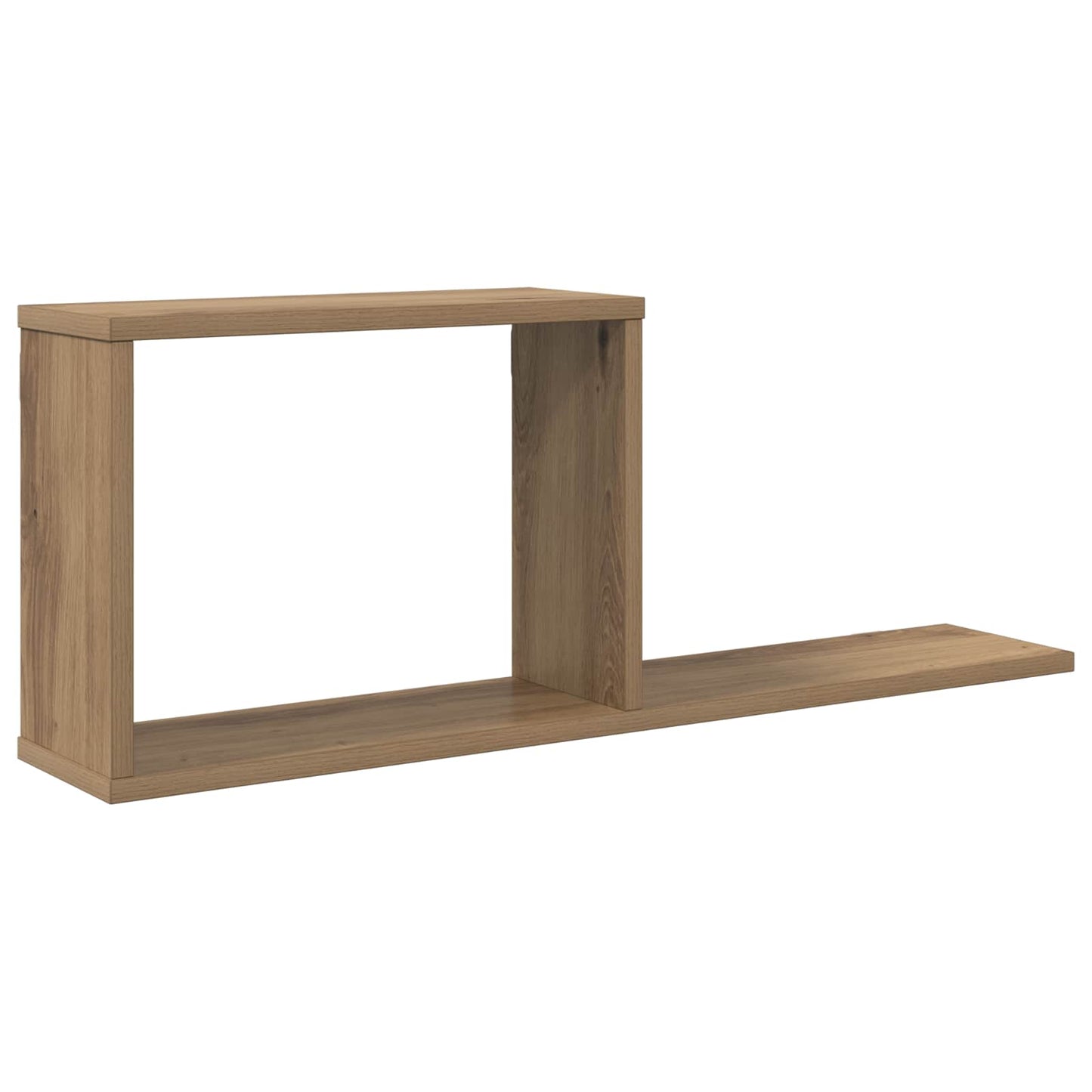 Flytende hyller Artisan eik 80 x 15 x 30 cm Konstruert tre