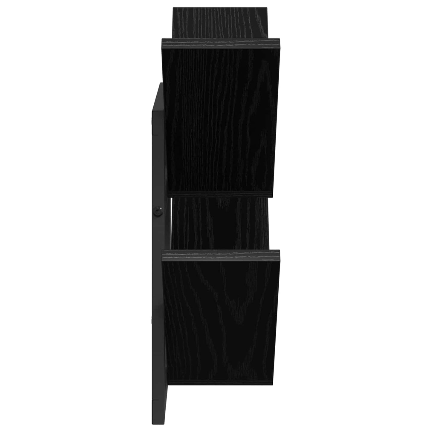 Vegghengt Flytende Hylle Svart eik 43 x 15 x 47 cm