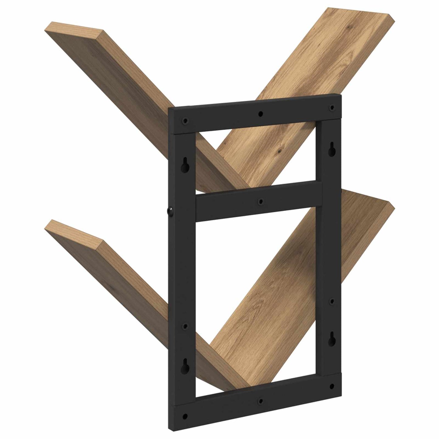 Vegghengt Flytende Hylle 2 pcs Artisan eik 43 x 15 x 47 cm