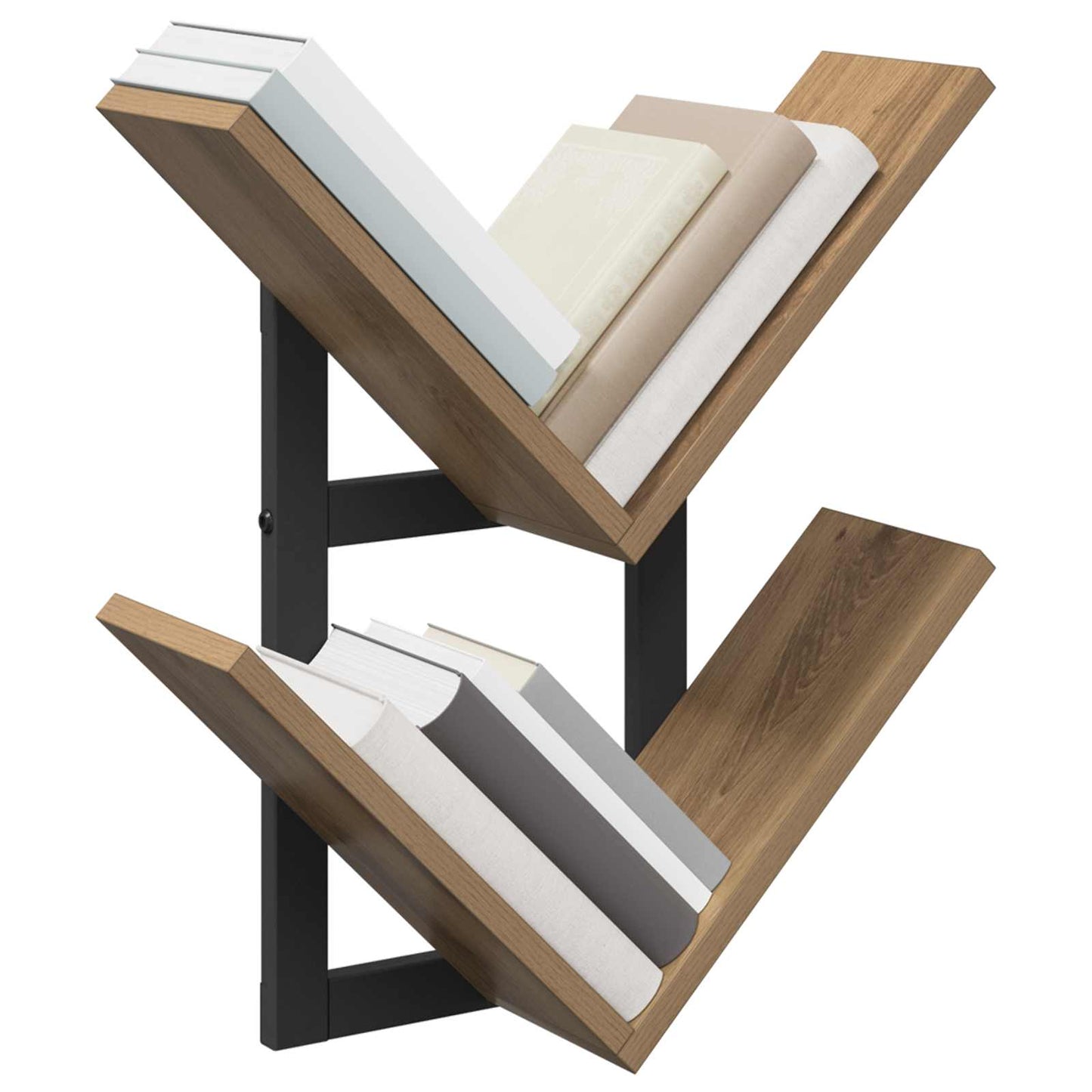 Vegghengt Flytende Hylle 2 pcs Artisan eik 43 x 15 x 47 cm