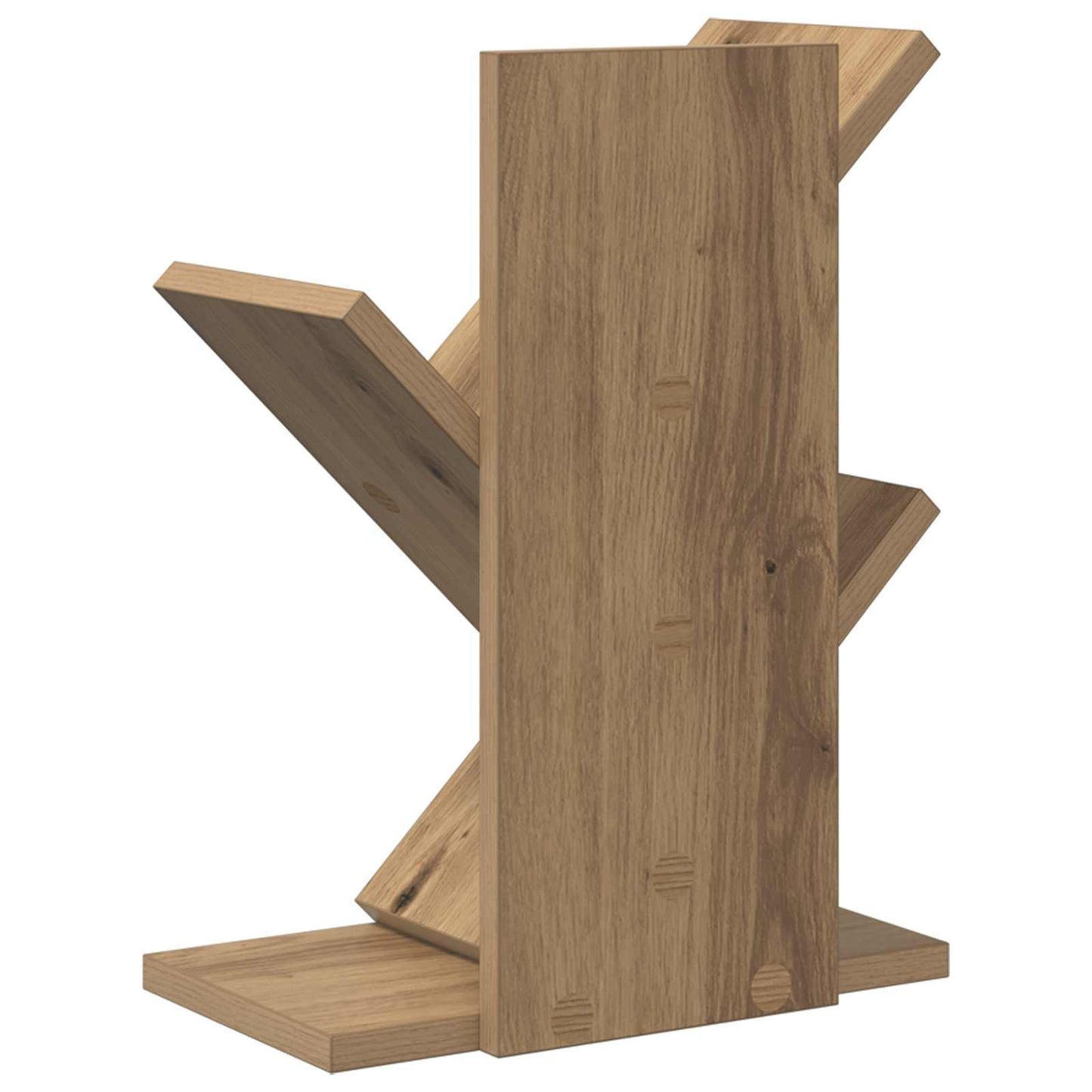Tre Bokhylle 3-Hyller 30 x 18 x 40 cm Konstruert tre
