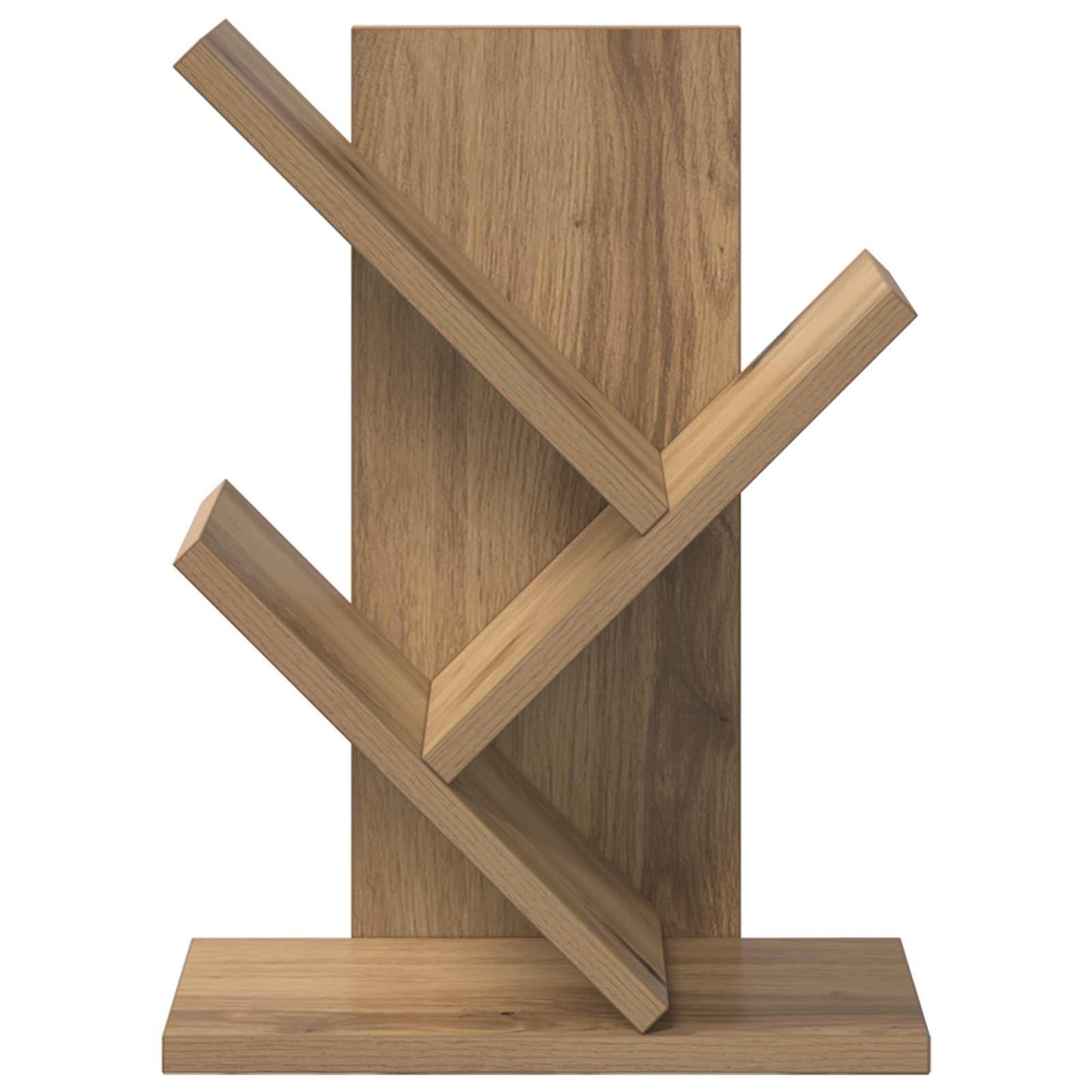 Tre Bokhylle 3-Hyller 30 x 18 x 40 cm Konstruert tre