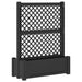 Stor plantekasse med espalier Antrasitt 99,5 x 43 x 133,5 PP