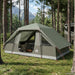 Familietelt med regntrekk, vanntett 6 person Army grønn