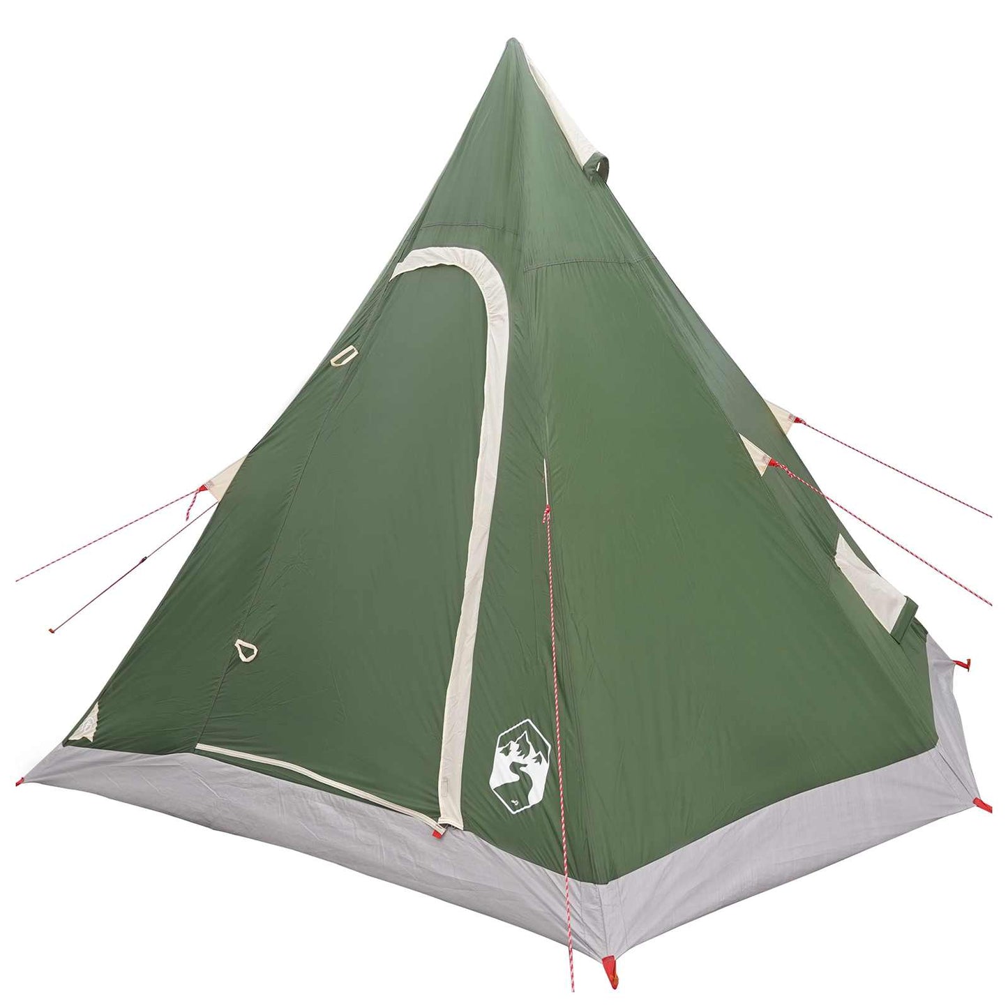 3 person Grønn 185T Polyester med PU Belegg
