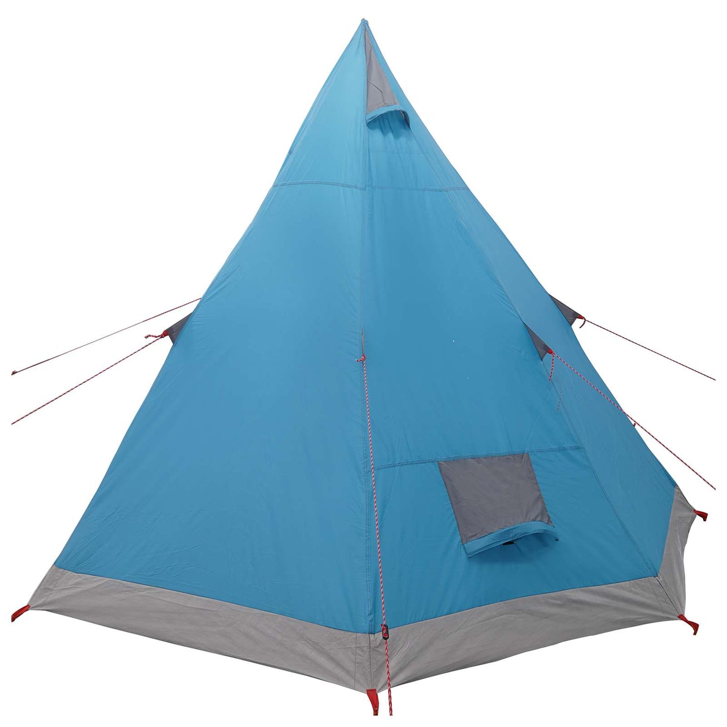 3 person Blå 185T Polyester med PU Belegg
