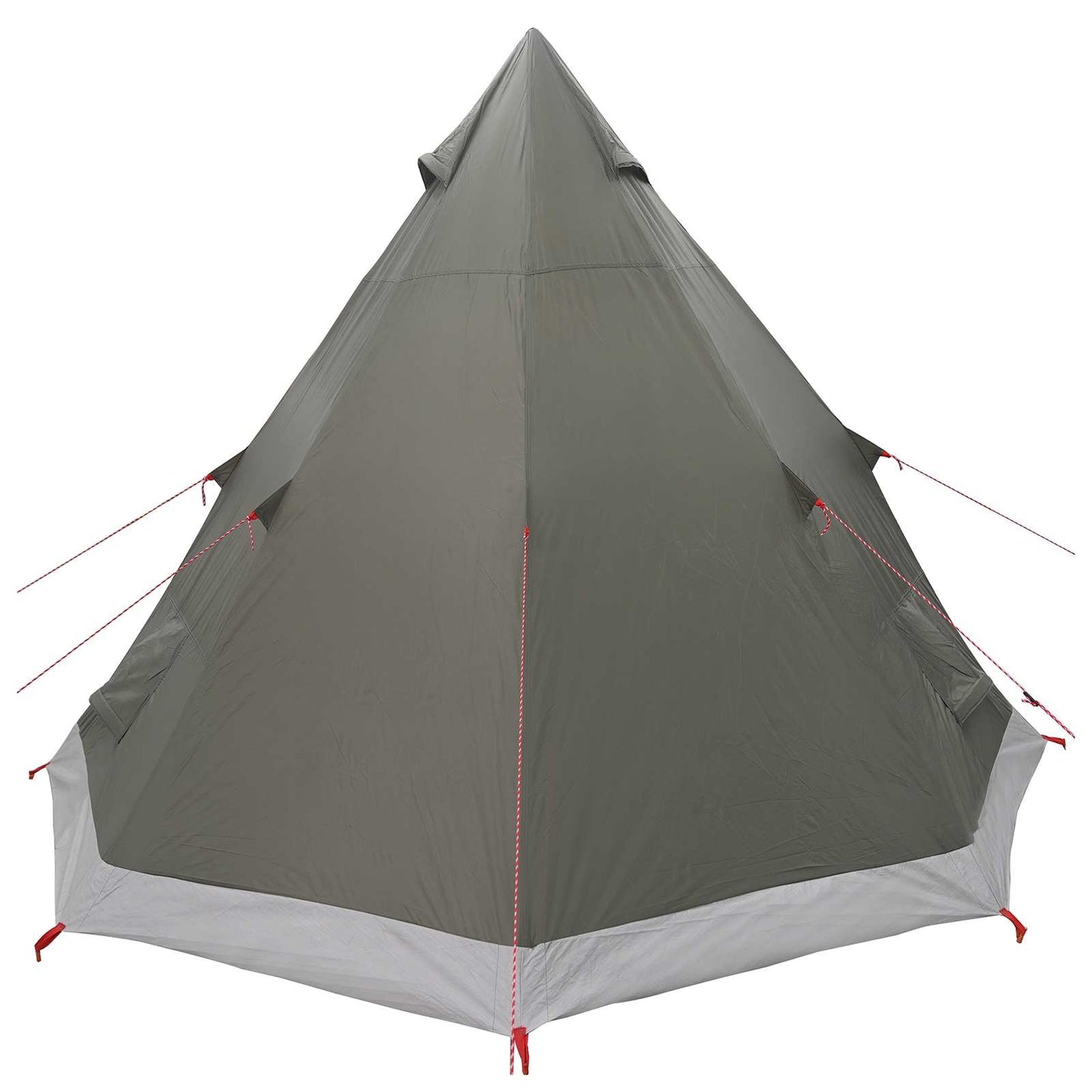 3 person Army grønn 185T Polyester med PU Belegg