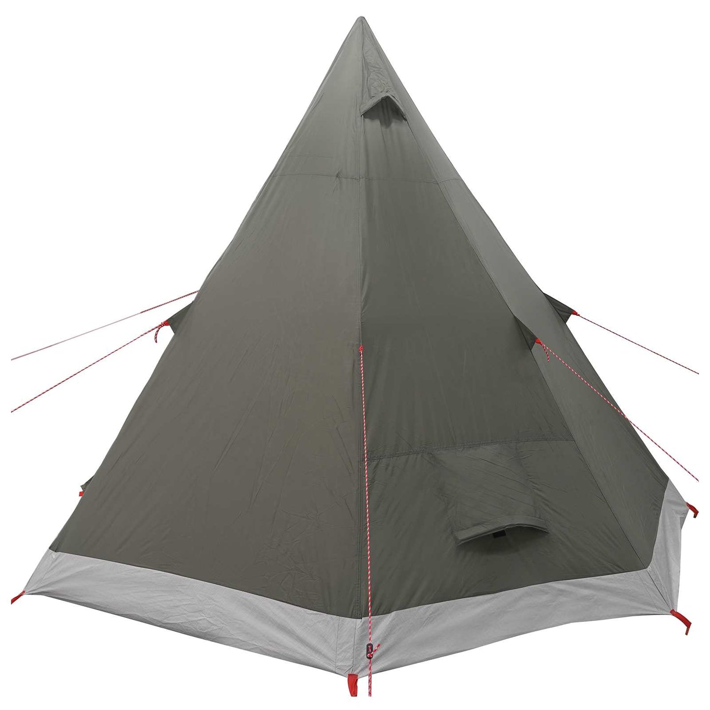 3 person Army grønn 185T Polyester med PU Belegg