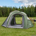 Trekkingtelt med regndeksel, vannavstøtende 3 person Grønn