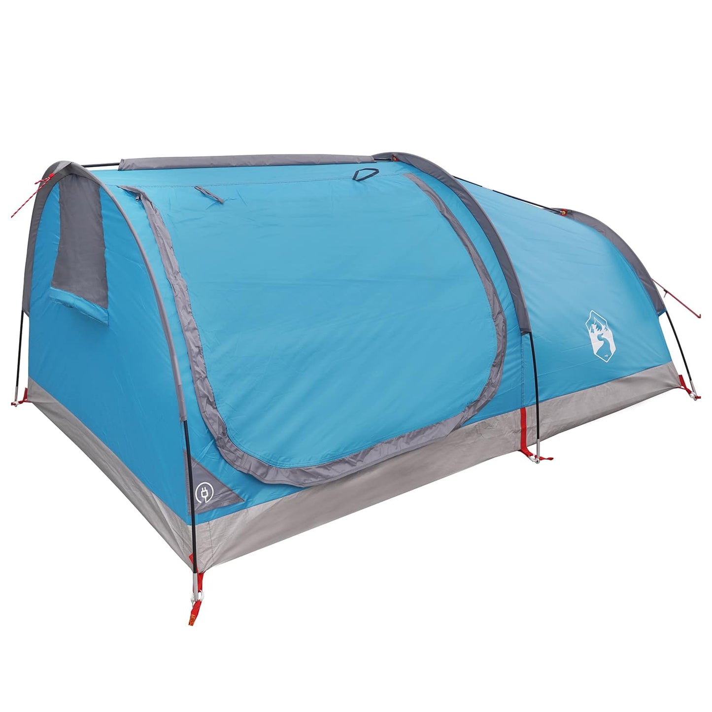 Fottelt vannavvisende 2 person Blå 185T Polyester med PU Belegg