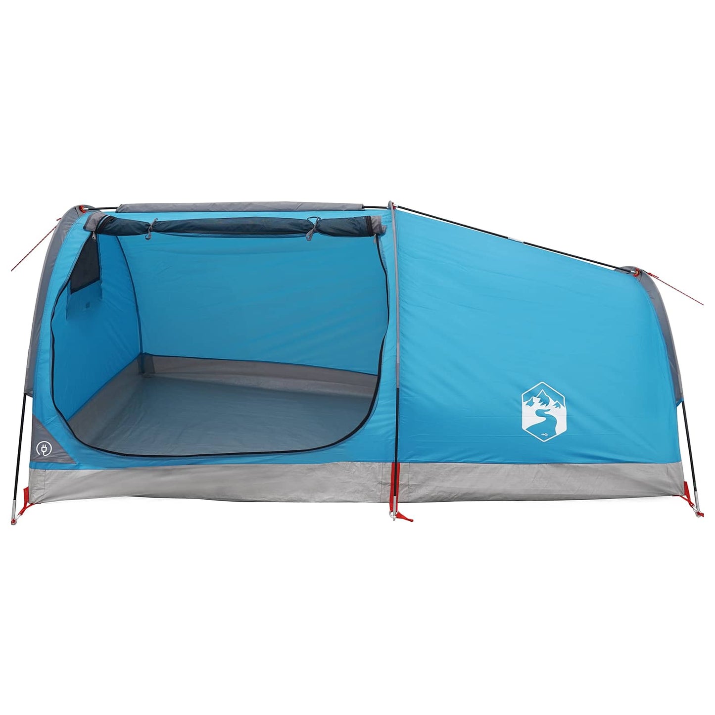 Fottelt vannavvisende 2 person Blå 185T Polyester med PU Belegg