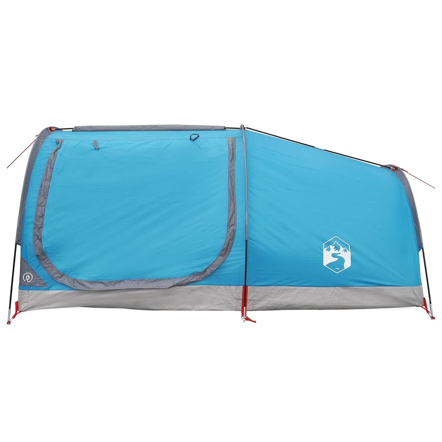 Fottelt vannavvisende 2 person Blå 185T Polyester med PU Belegg
