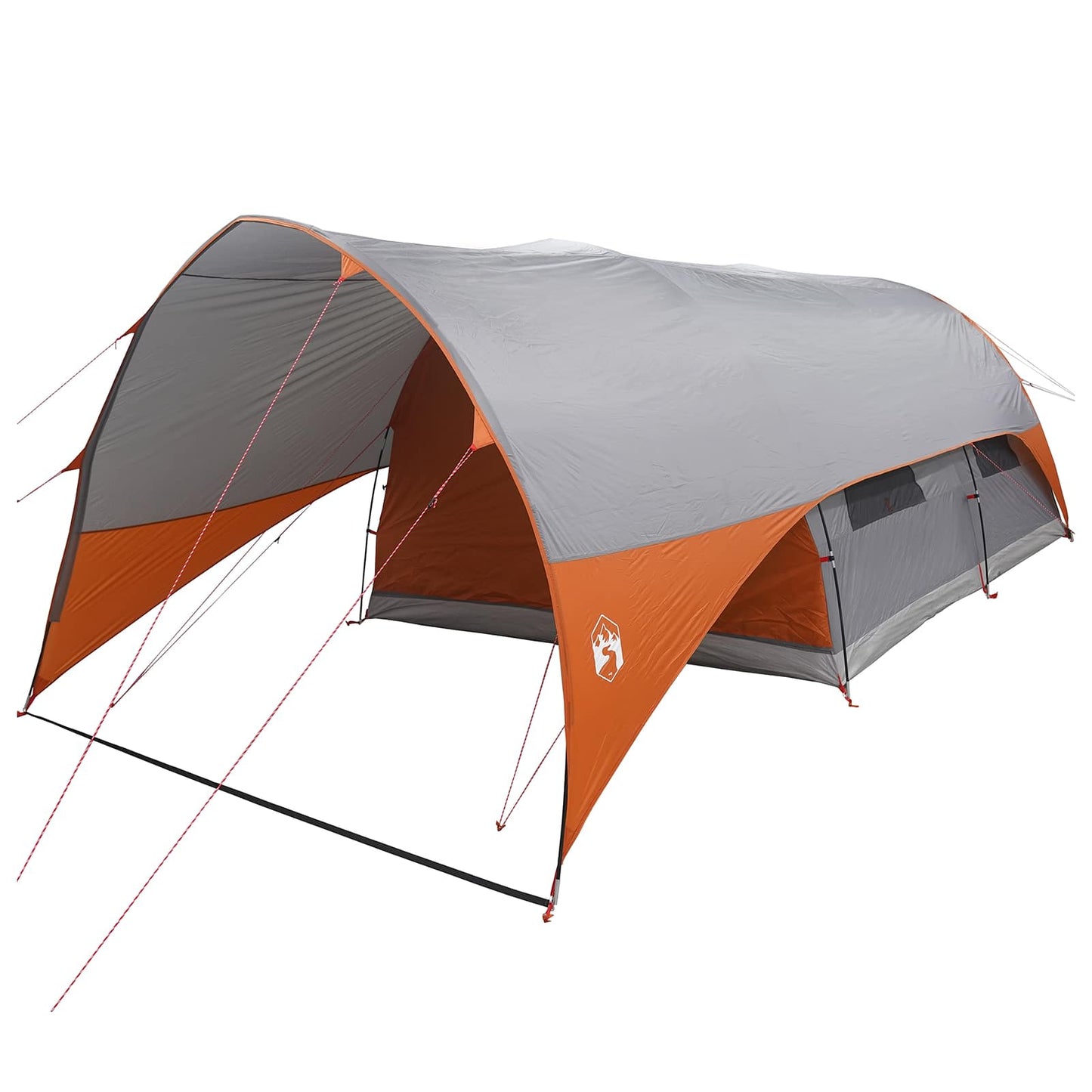 Tunnel Tent med Regntrekk Vannavvisende 10 person