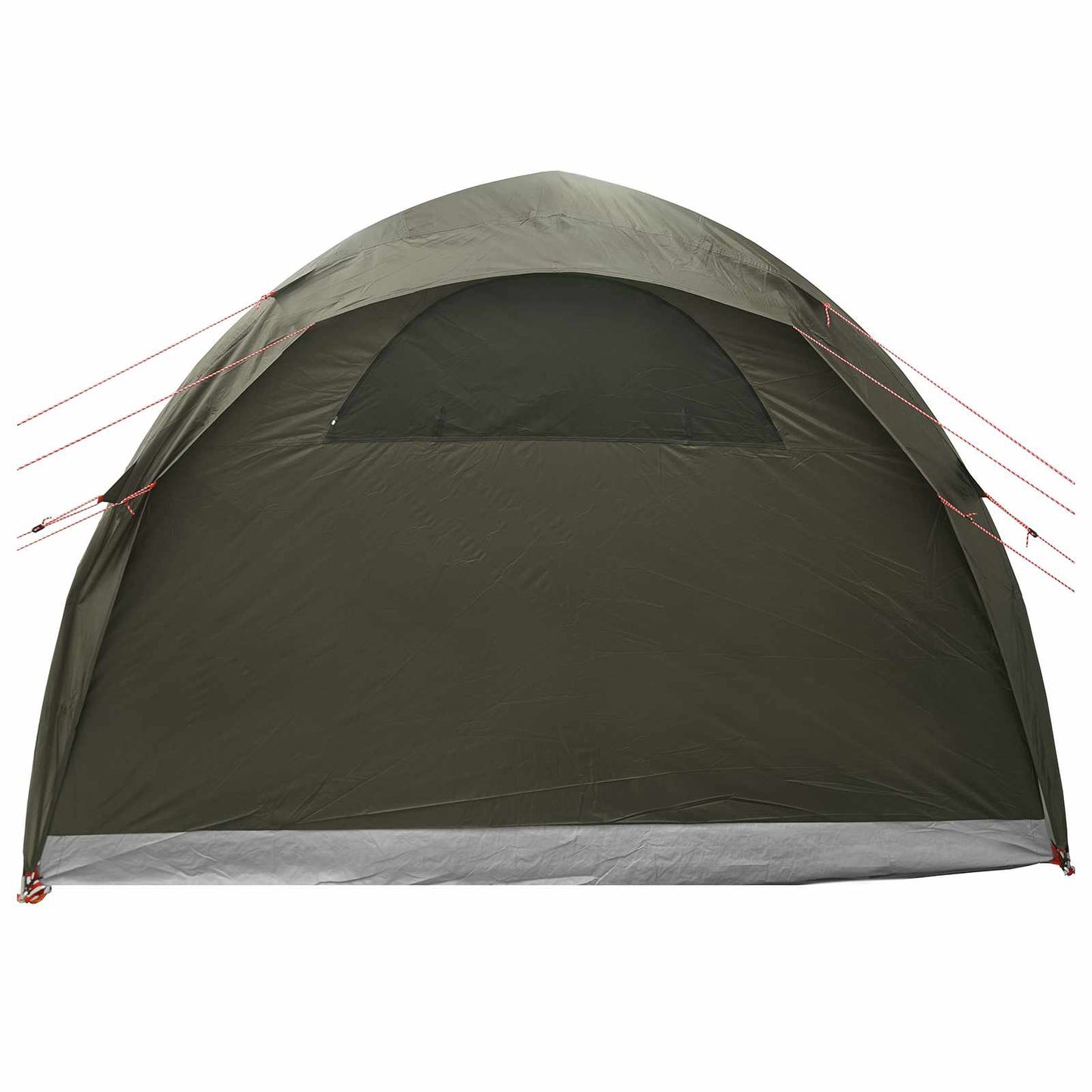 Tunnel Tent med Regntrekk Vannavvisende 10 person Army grønn