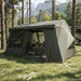 Familietelt med regntrekk, vanntett 9 person Army grønn