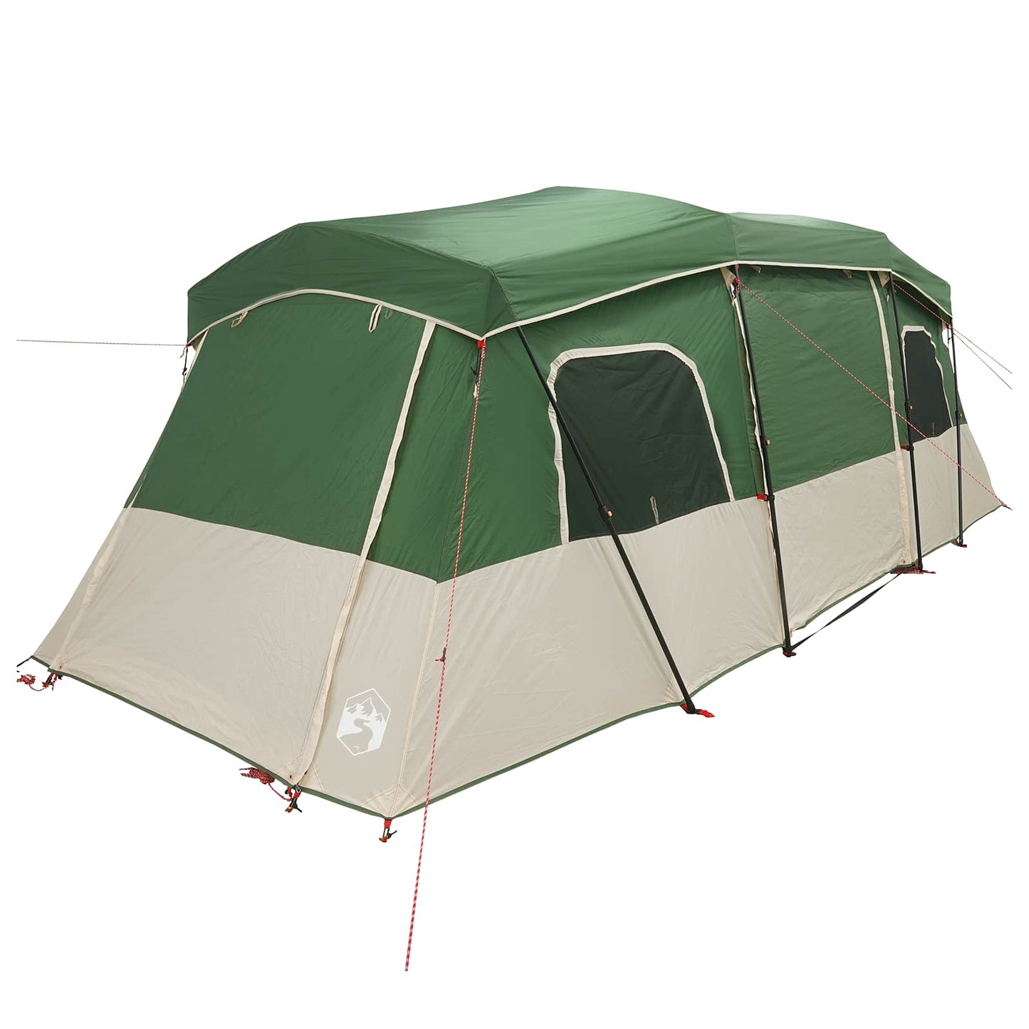 3 person 3-personers Grønn 185T Polyester med PU Belegg