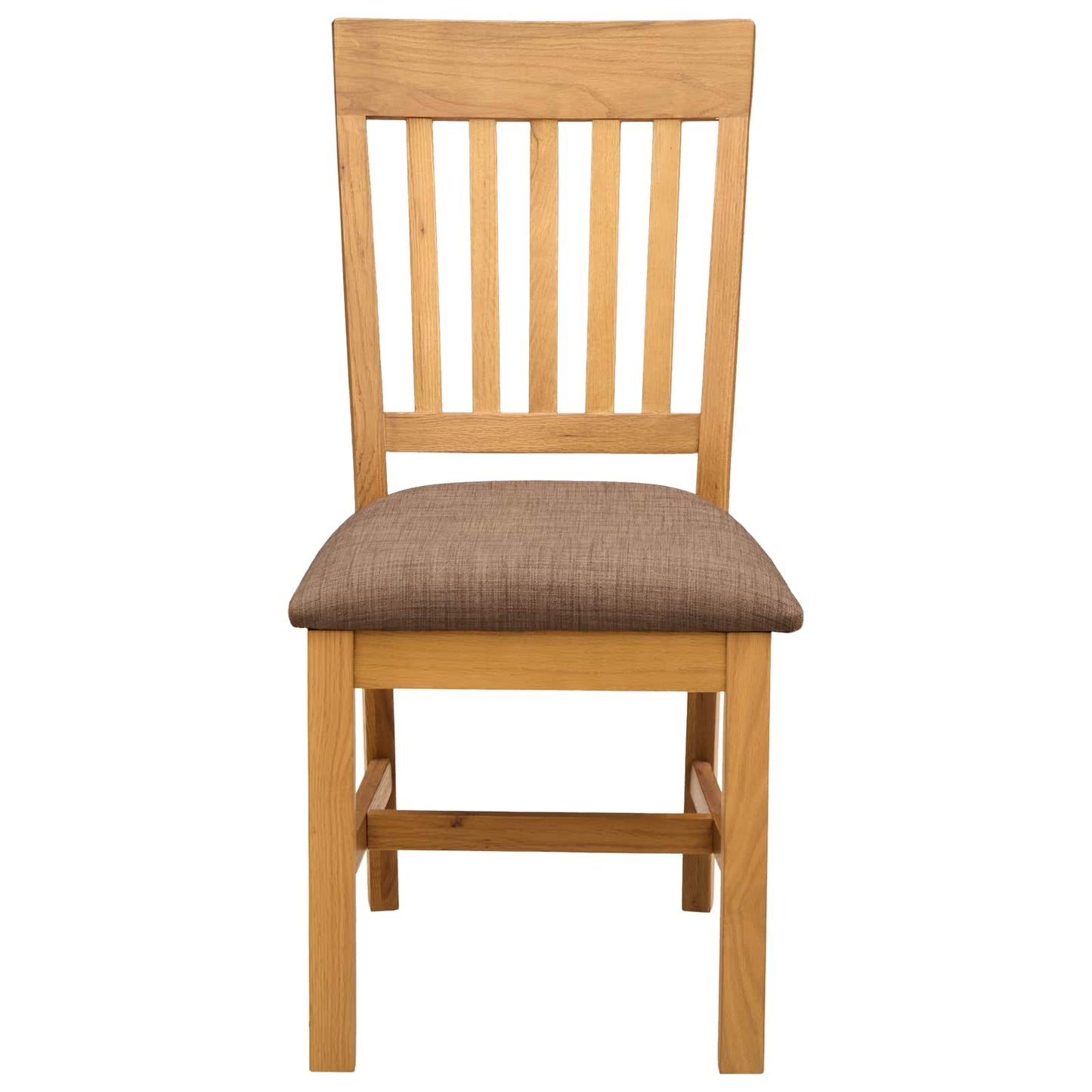 Spisestuestol 2 pcs Massivt Eiketre Grå 45 x 59 x 92 cm