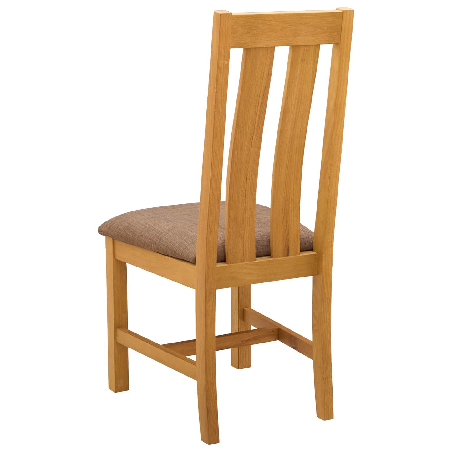 Spisestuestol 2 pcs Massivt Eiketre Grå 45 x 54 x 100 cm