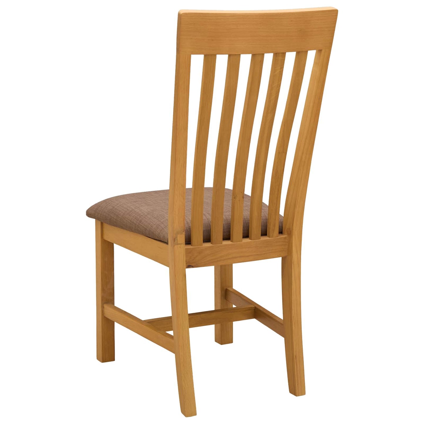 Spisestuestol 2 pcs Massivt Eiketre Grå 45 x 59,5 x 100 cm