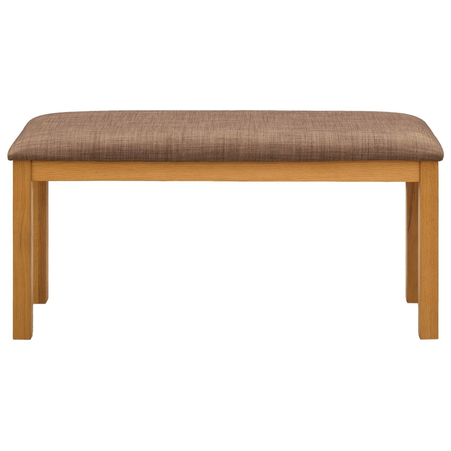 Spisebenk 95 x 32 x 45 cm Massivt Eiketre Grå