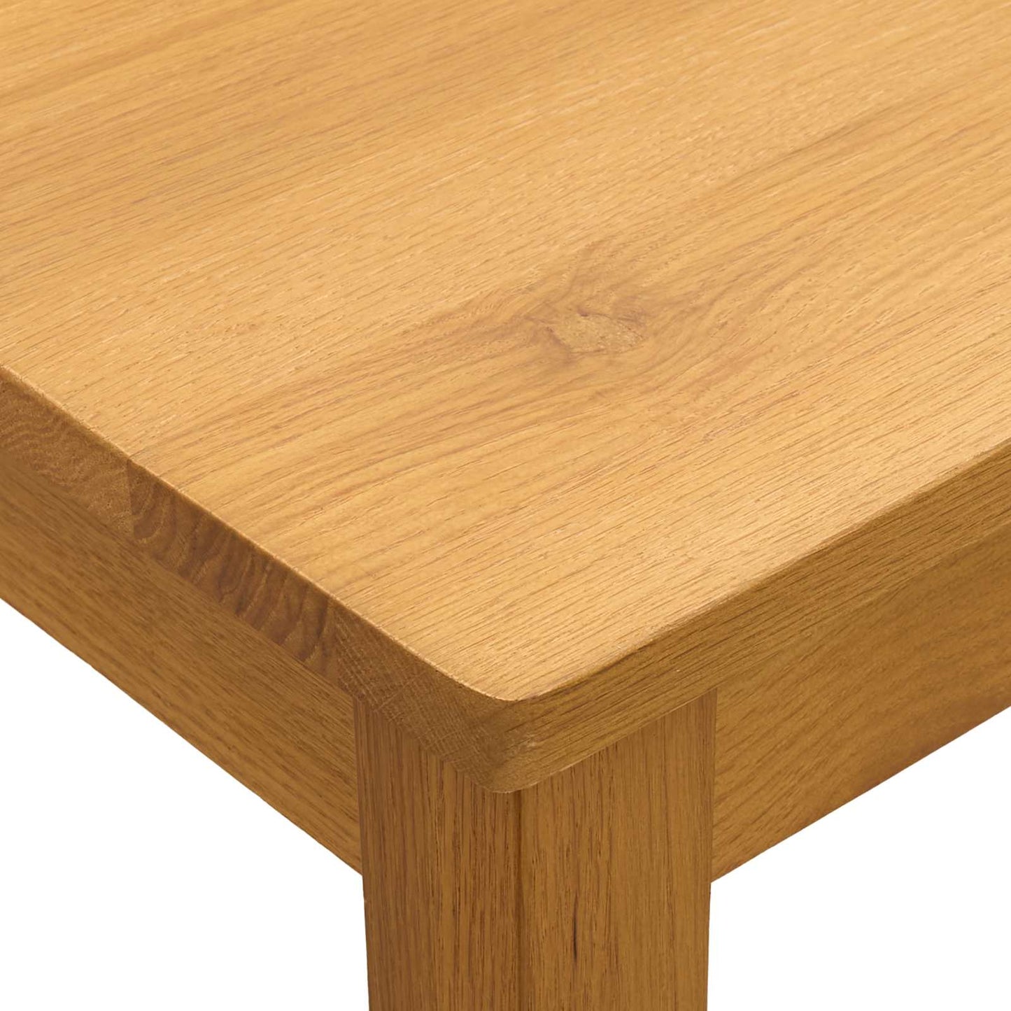 Spisebord 75 x 75 x 75,5 cm Massivt Eiketre Naturlig Torget