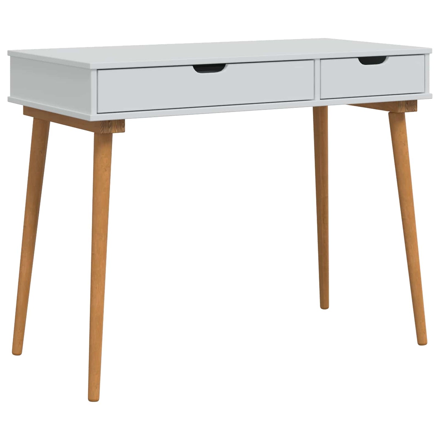 Sminkebordsett FAUSKE 2 pcs Hvit 100 x 50 x 143 cm