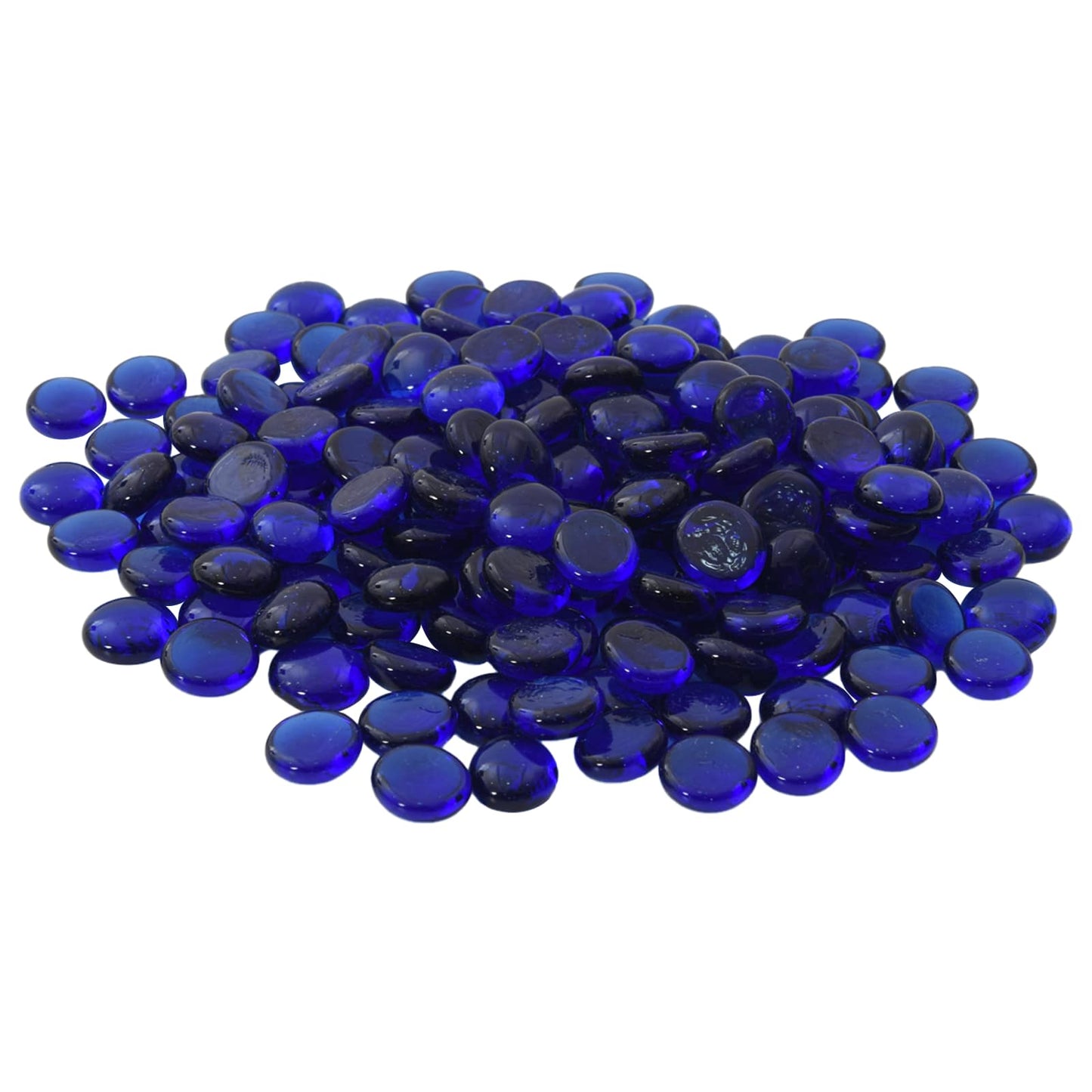 Glassnugget 17-19 mm Koboltblå Glass