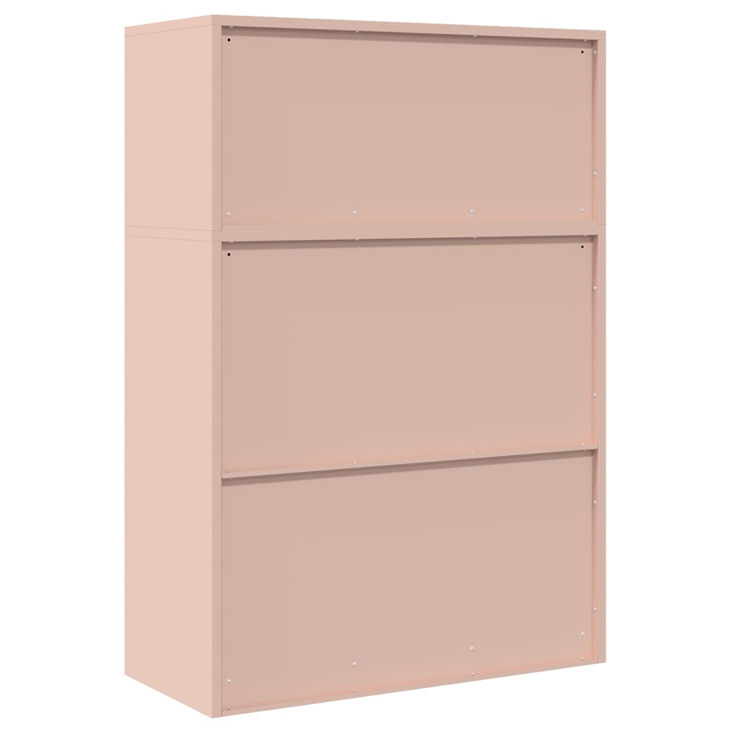 Oppbevaringsskap 2 stk. Rosa 90 x 40 x 130 cm Stål Låsbar