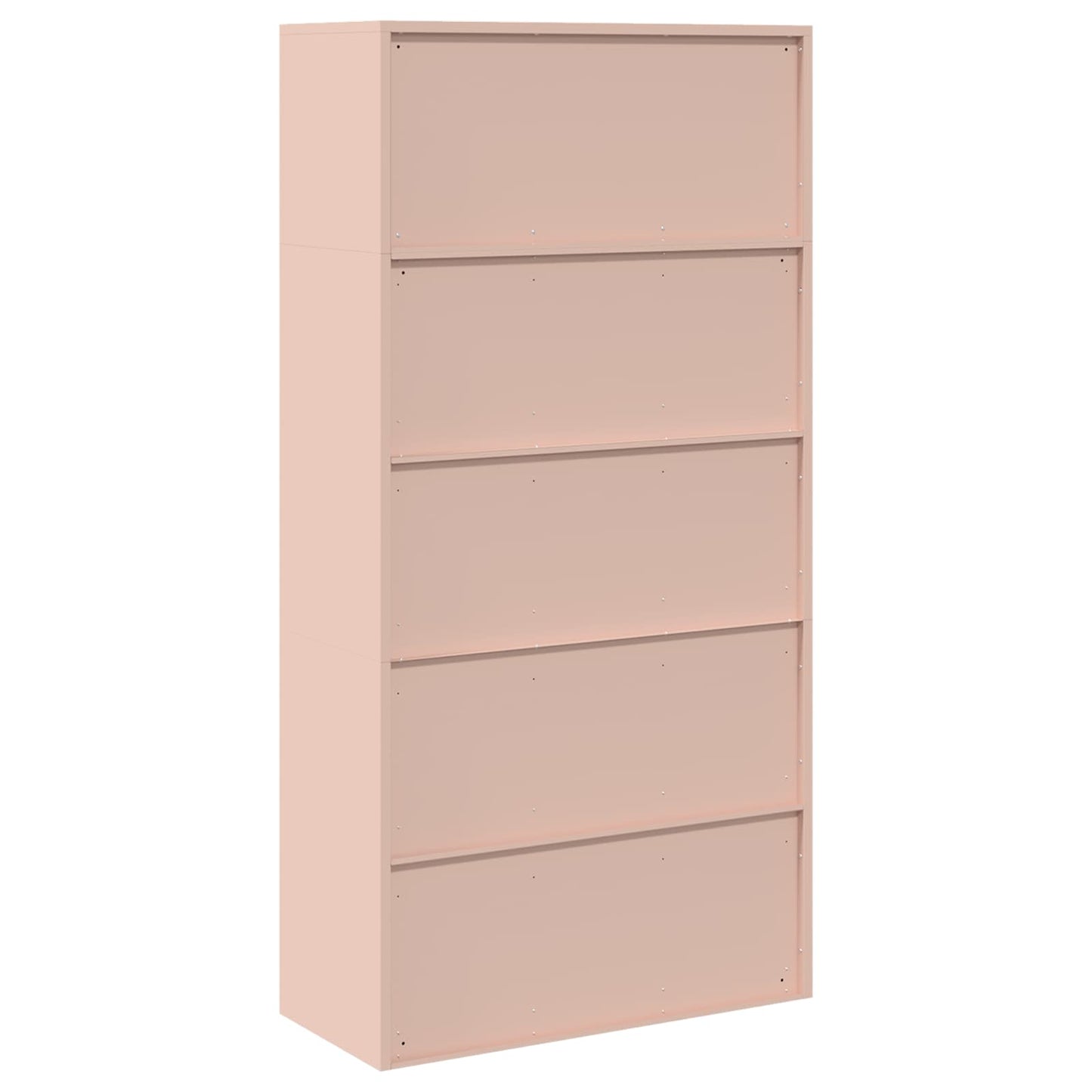 Oppbevaringsskap 2 stk. Rosa 90 x 40 x 180 cm Stål Låsbar