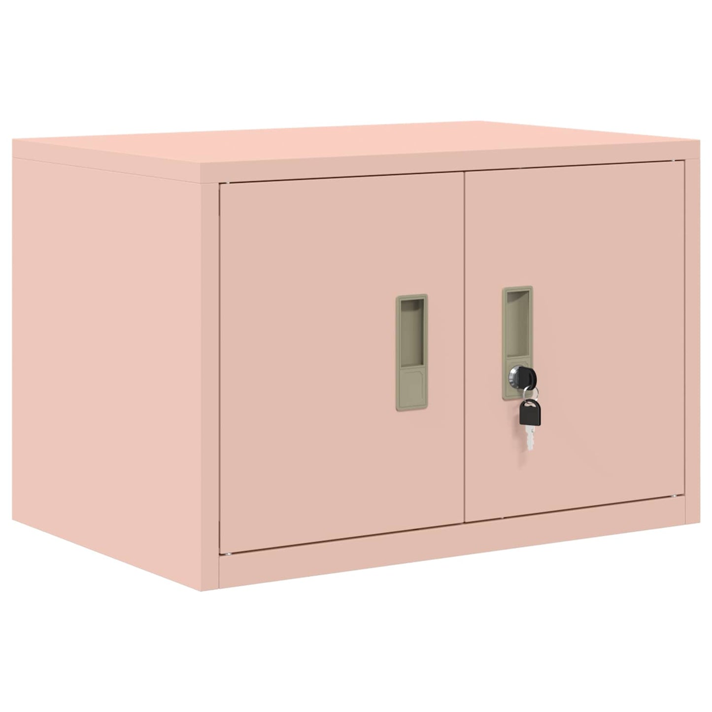 Oppbevaringsskap 2 stk. Rosa 60 x 40 x 145 cm Stål Låsbar