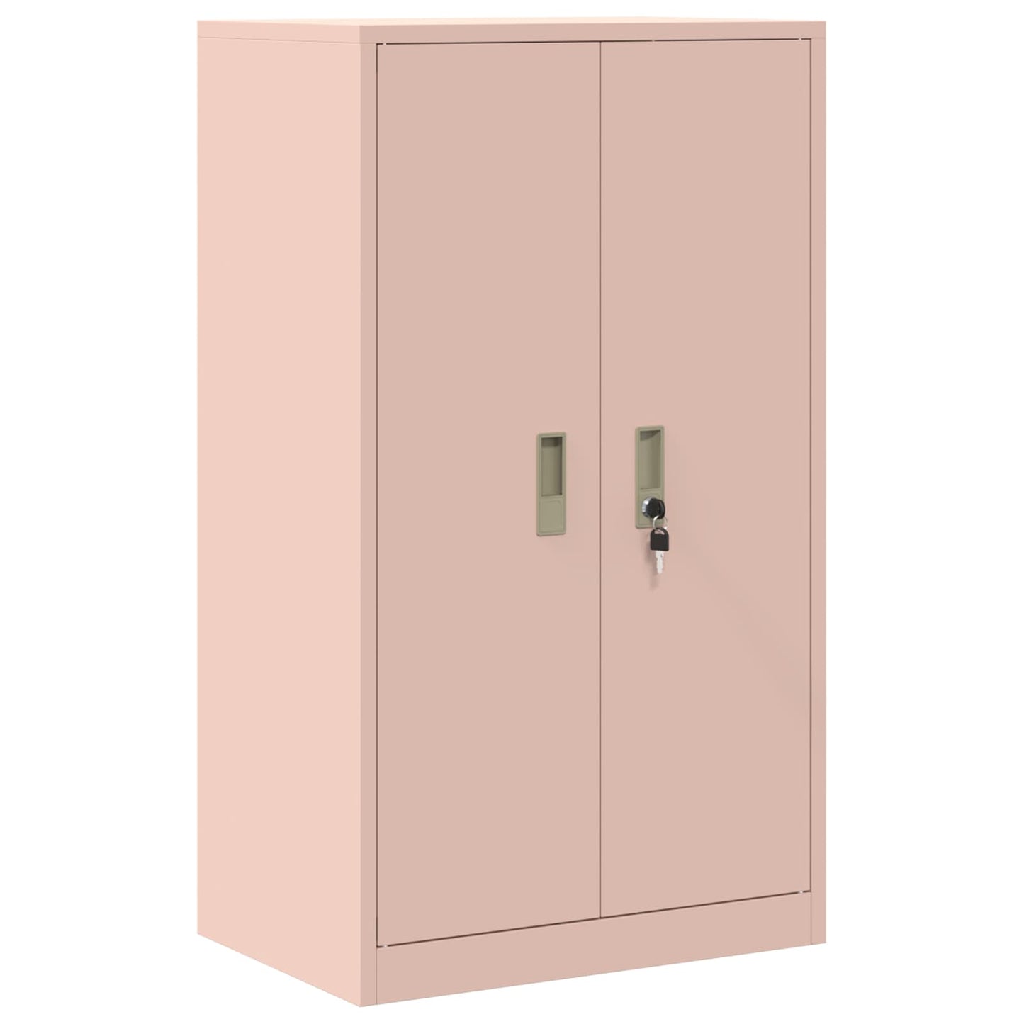 Oppbevaringsskap 2 stk. Rosa 60 x 40 x 145 cm Stål Låsbar