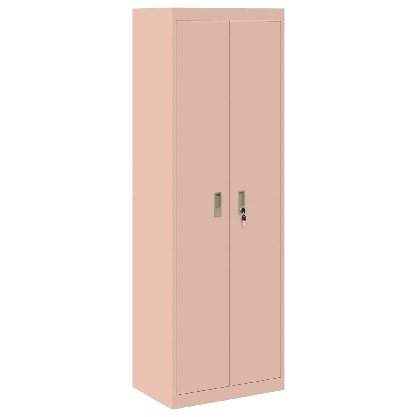 Oppbevaringsskap 2 stk. Rosa 60 x 40 x 220 cm Stål Låsbar