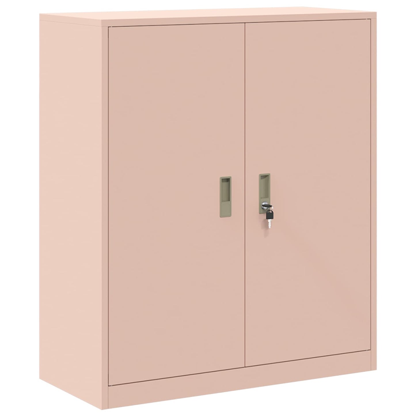 Oppbevaringsskap 2 stk. Rosa 90 x 40 x 175 cm Stål Låsbar