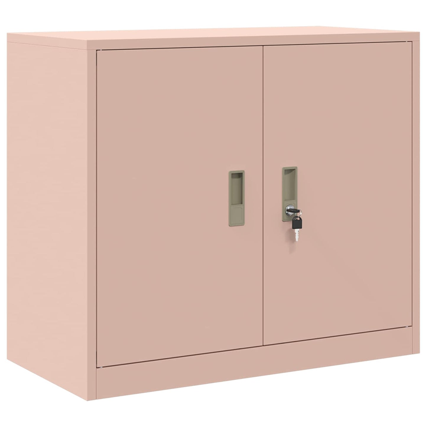 Oppbevaringsskap 2 stk. Rosa 80 x 40 x 210 cm Stål Låsbar