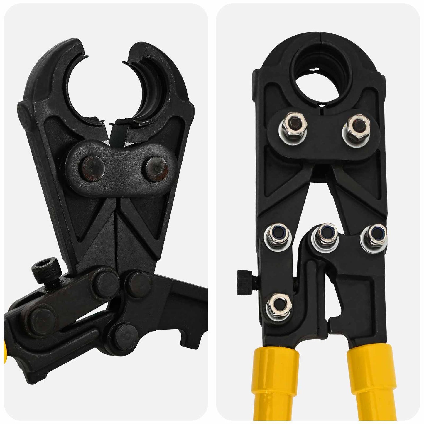 Hydraulisk rørklemverktøy 30 kN TH16-32 mm V15-28 mm Stål