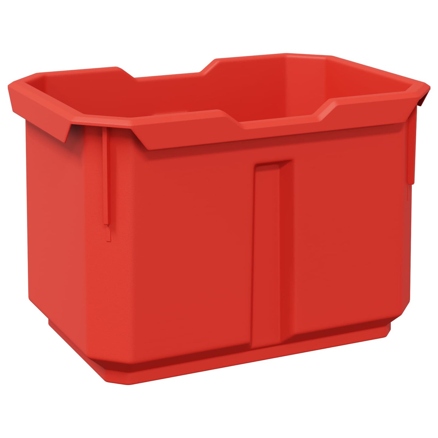 Containerstativ Svart og Rød 77,5 x 2 x 39 cm PP