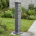 Hage tanker Antrasitt 26 x 26 x 101 cm PE